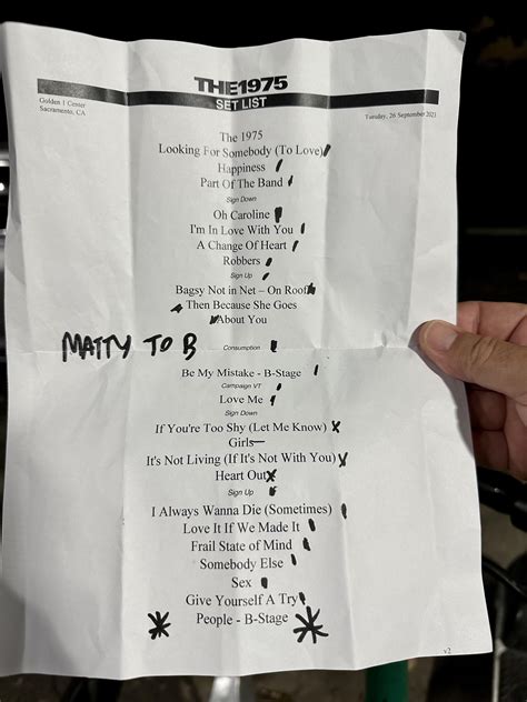 1975 setlist